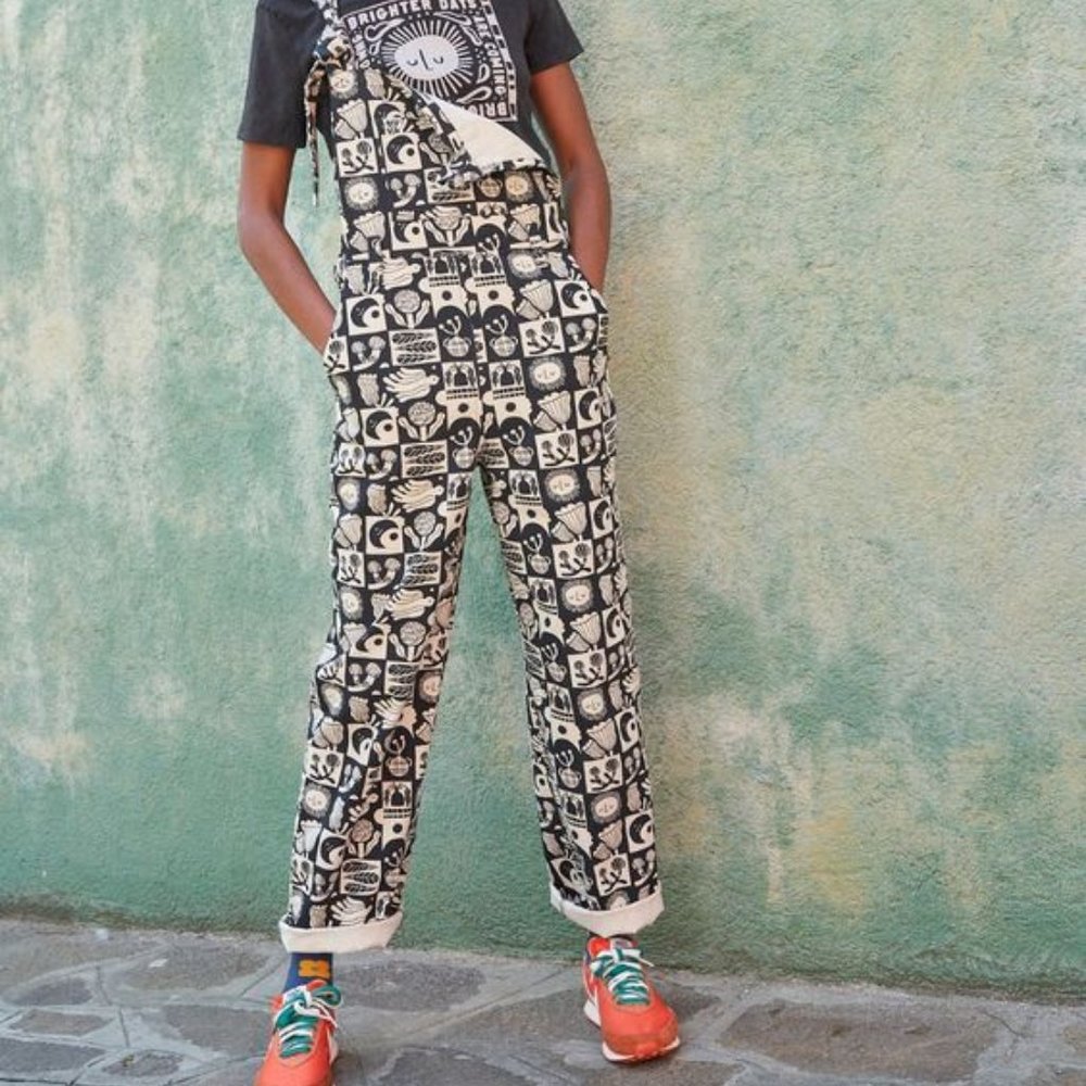 L.E. Easton Dungaree. Lauren Marina & Yak limited edition UK18/US14